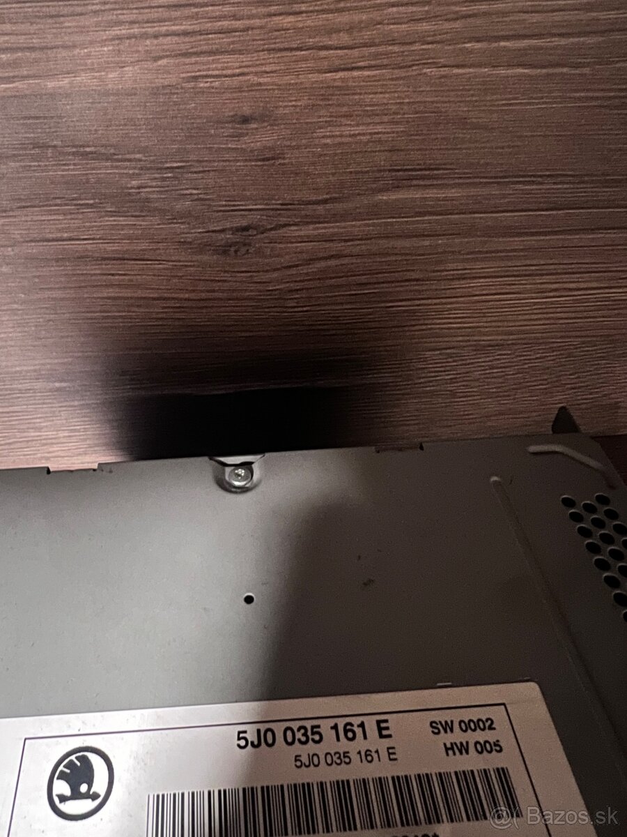 Škoda Rapid 2din autorádio 5J0035161E - 3
