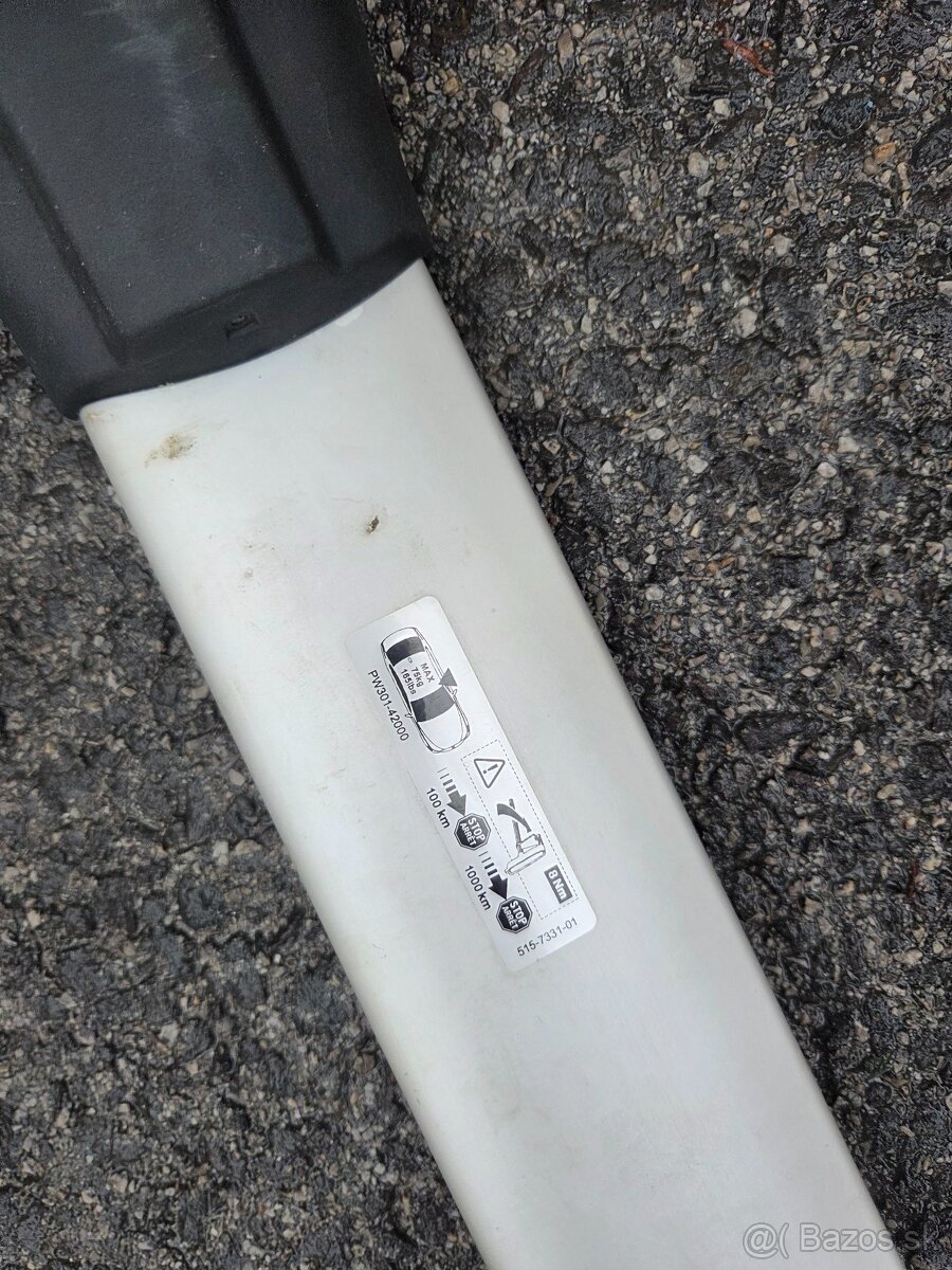 Predám originálny strešný nosič + nosič lyží Toyota-Lexus - 3