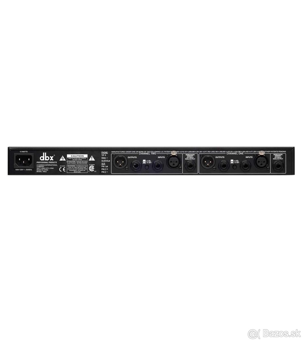 Dynamický efekt dbx 166XS - 3