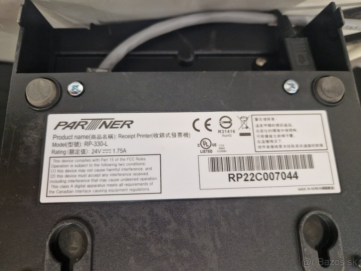 Termo tlačiareň Partner RP330l - 8x - 3