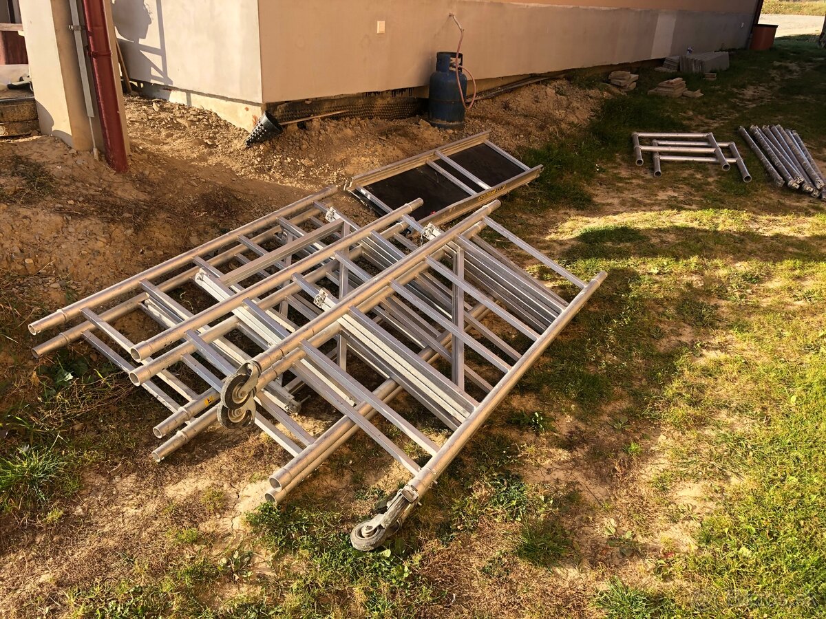 Profi hlinikove lešenie JUST Leitern - 3