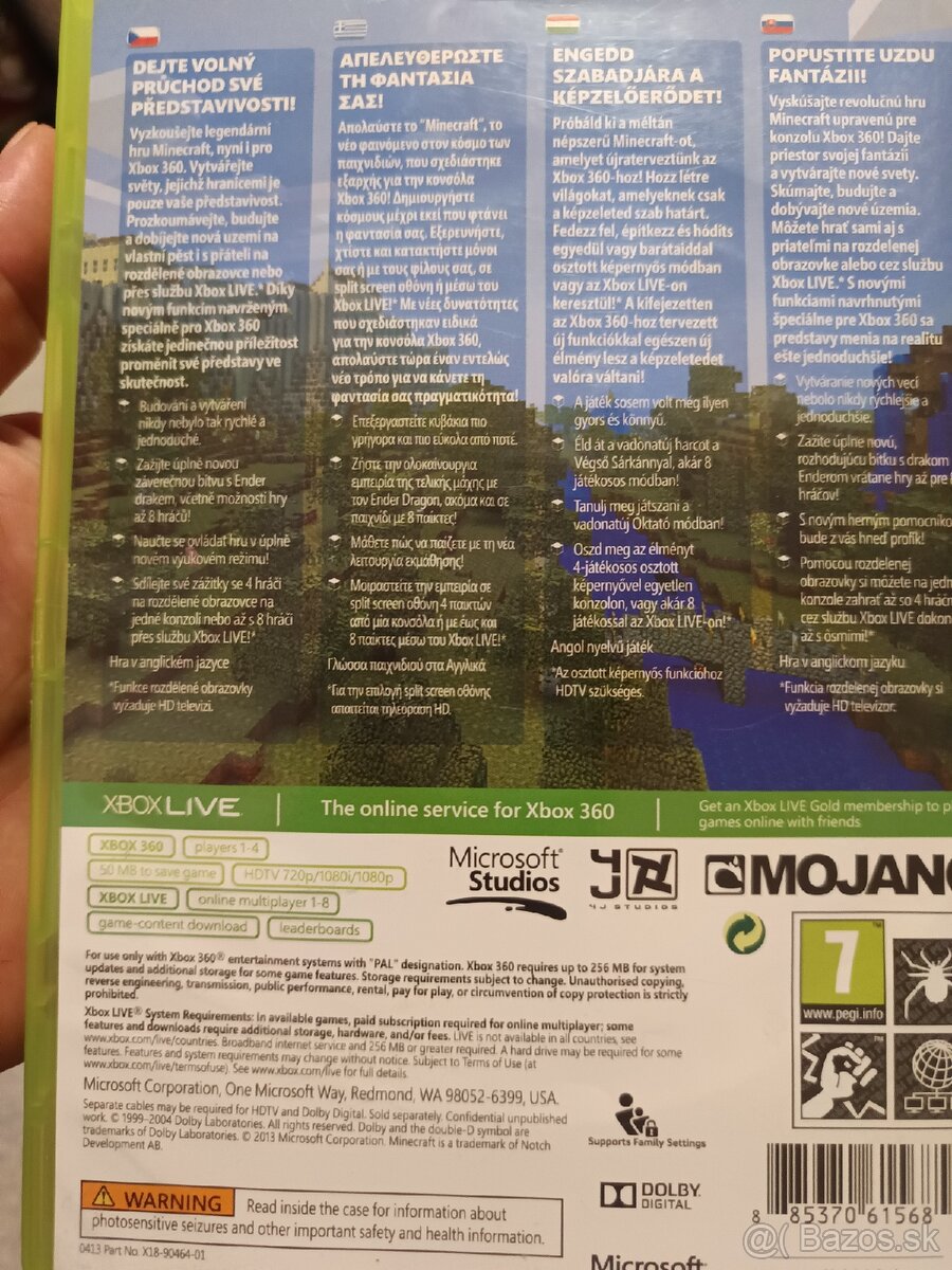 Hra Minecraft na Xbox 360 - 3