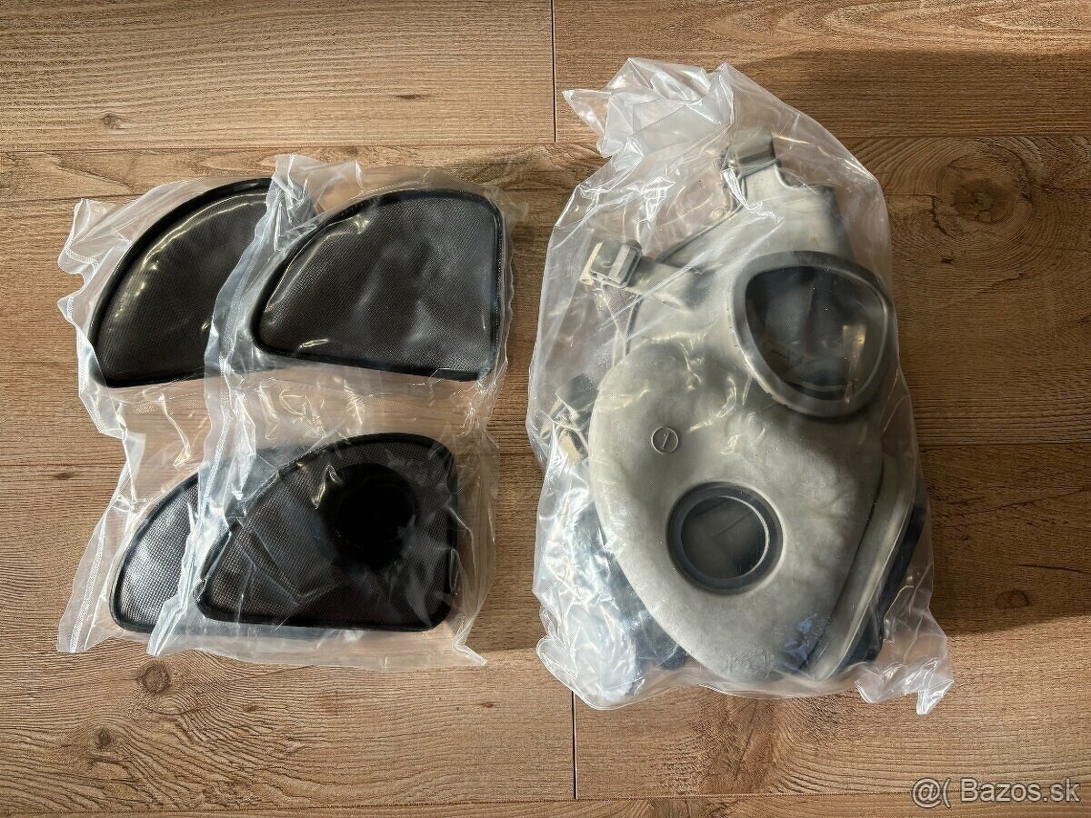 Vojenská plynová maska ČSĽA, M10M, originál, nová - 3