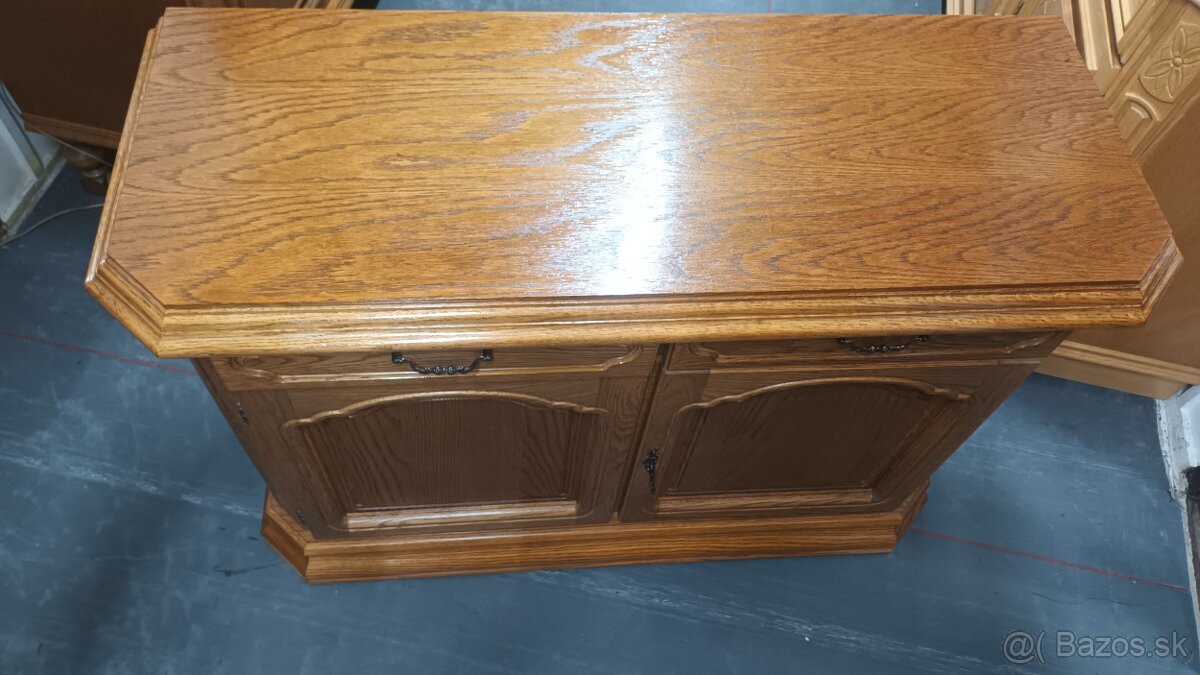 Rustikálna masívna komoda - 3
