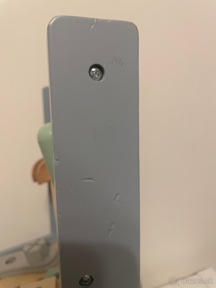 Drevené chodítko auto s náradím - 3