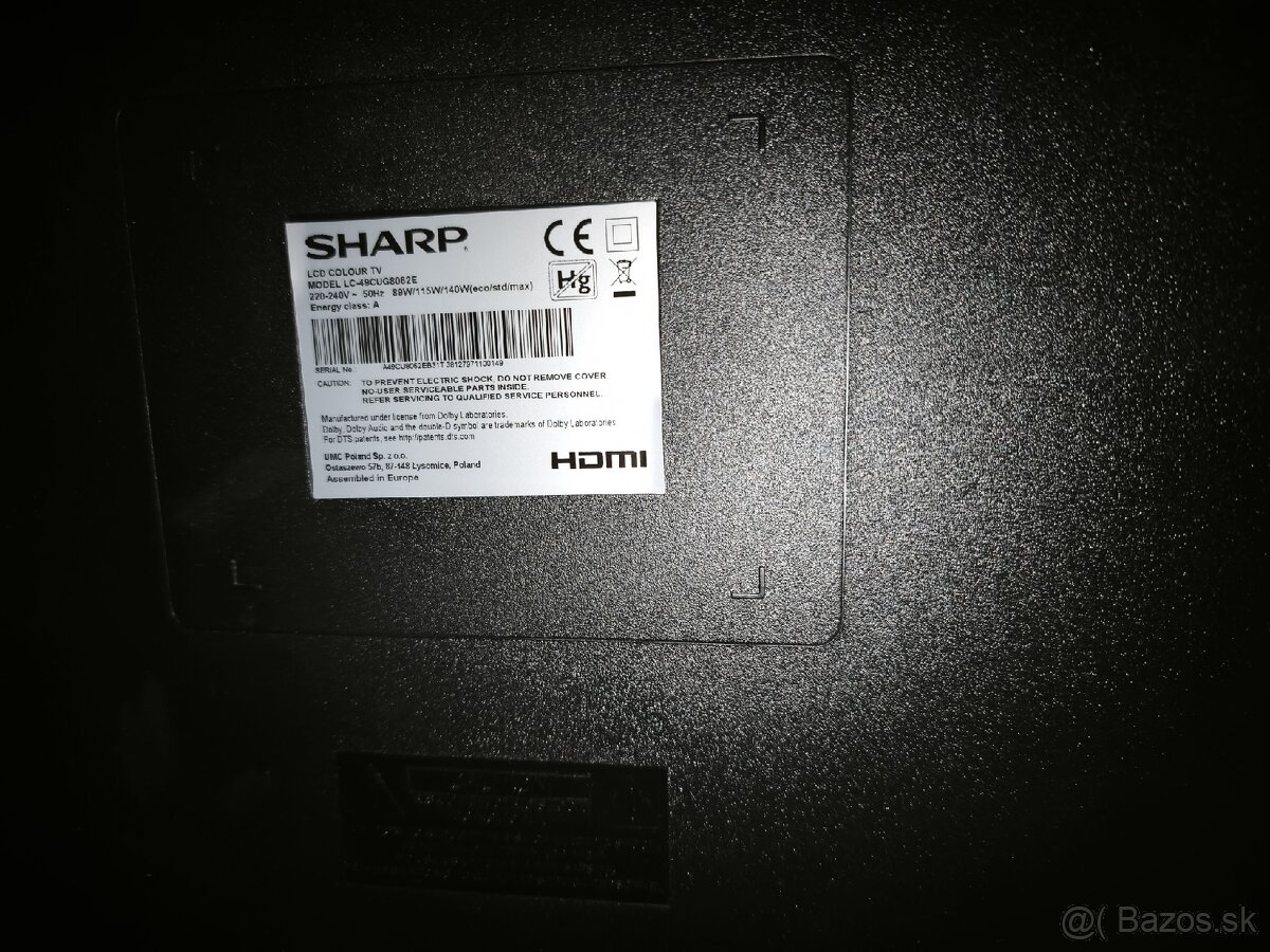 Led TV Sharp 49" - 3