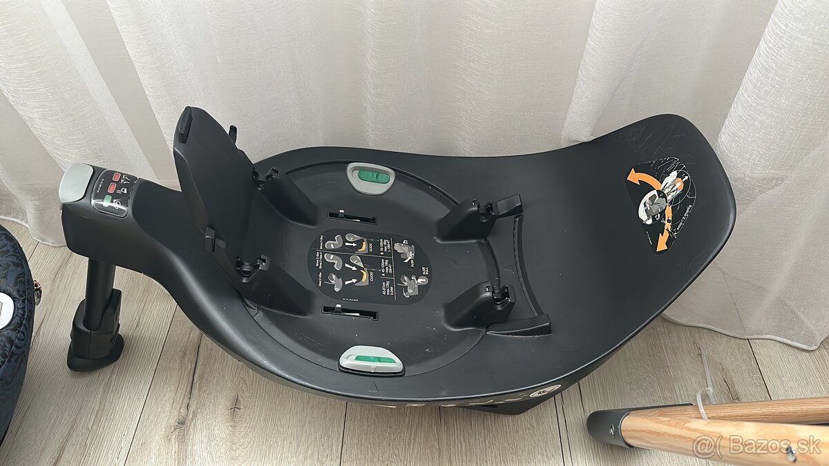 Cybex vajíčko + ISOFIX + adaptéry - 3