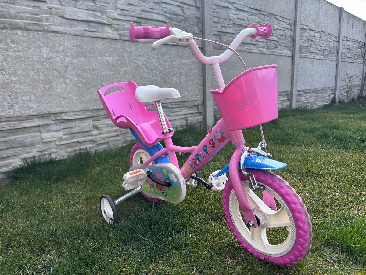 🚲 Detský bicykel 12” Peppa Pig - 3
