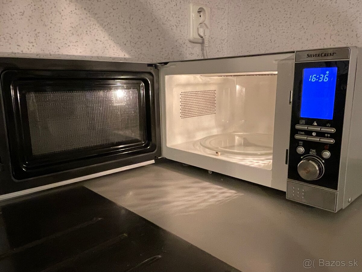 Predám nerezovú mikrovlnnú rúru Silvercrest - 3