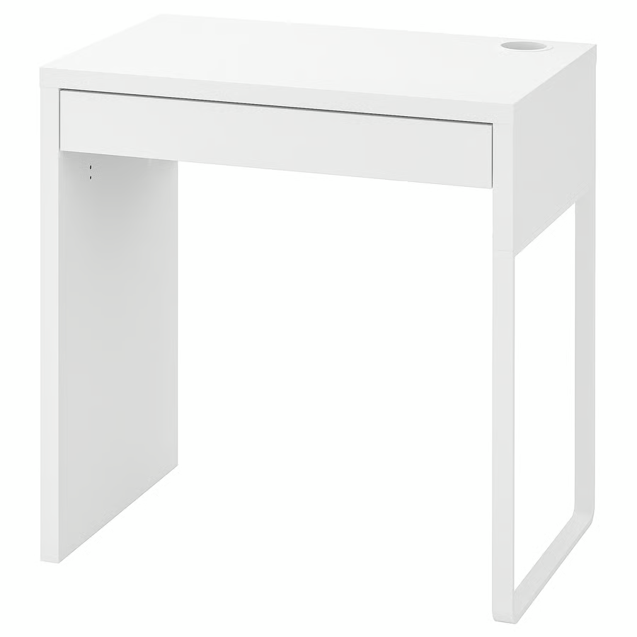 IKEA písací stôl MICKE biely (73 × 50 cm) - 3