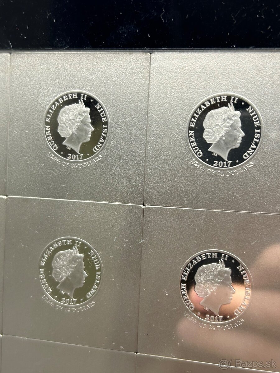 Striebro Niue 2017 Leonardo Da Vinci - Posledná večera - 3