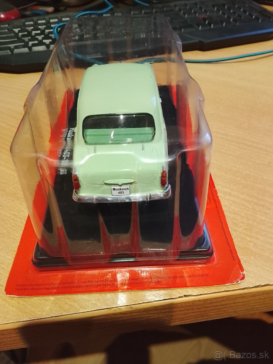 Predám nový nerozbaleny model Moskvic 403-1963 - 3