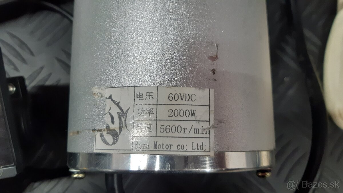 BLDC motor 2000W 60V + RJ - 3
