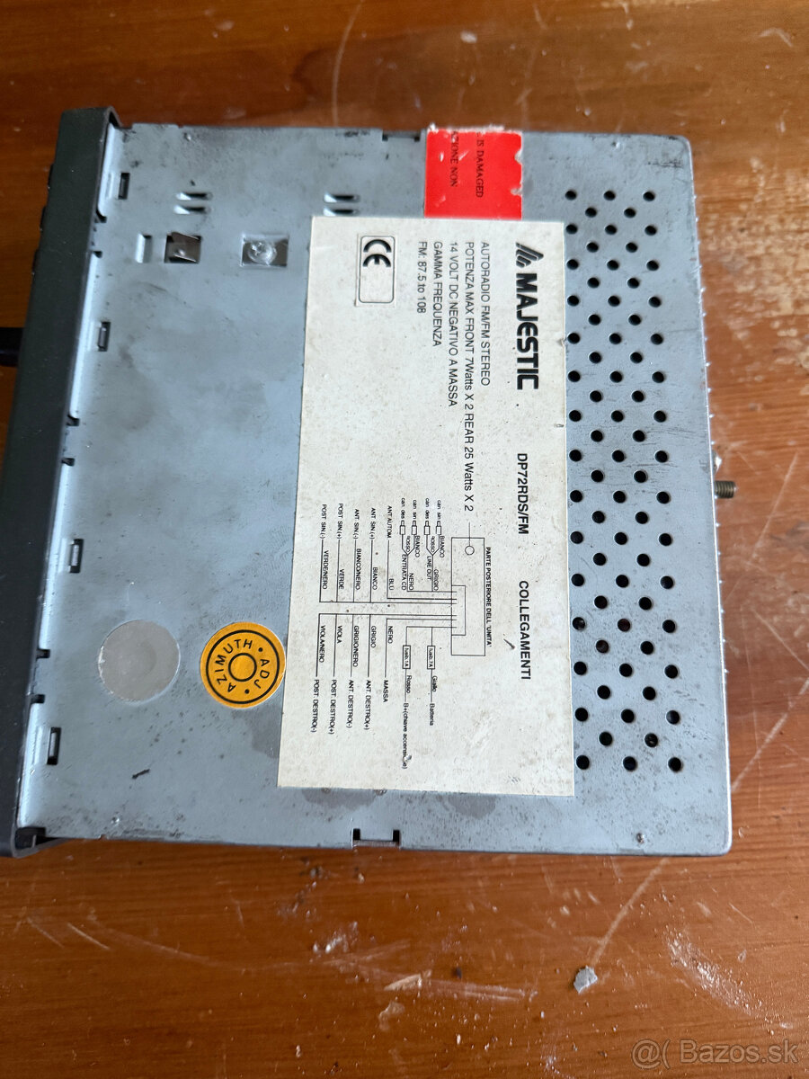 Predám autorádia MAJESTIC a ROADSTAR - 3