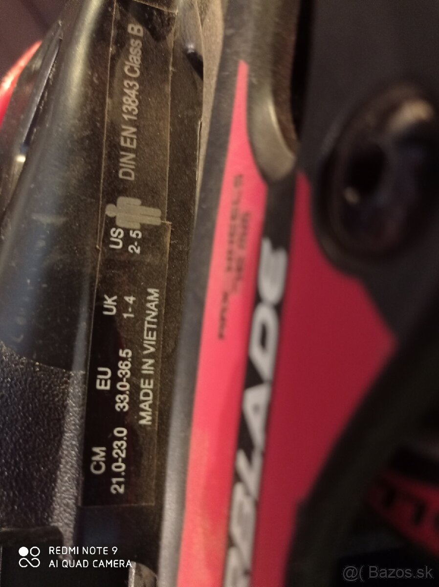 Predám korčuele Rollerblade Spitfire SL G - 3