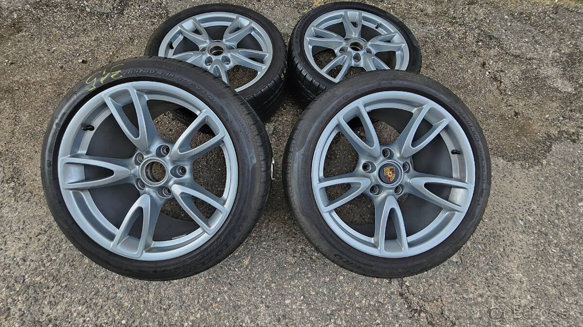 zimní ALU kola originál Porsche 18” – komplet s - 3