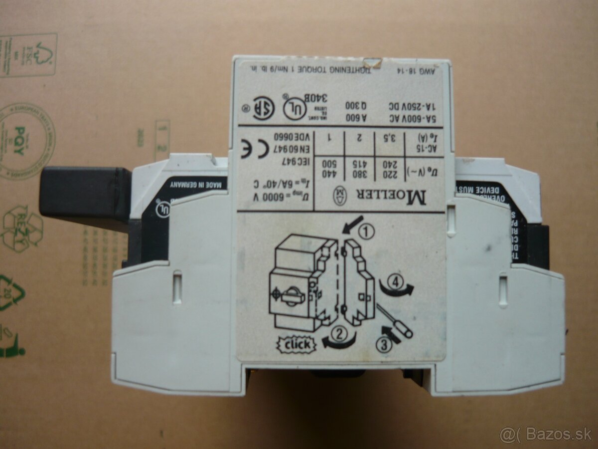 Motorový spouštěč PKZM0 MOELLER - 3