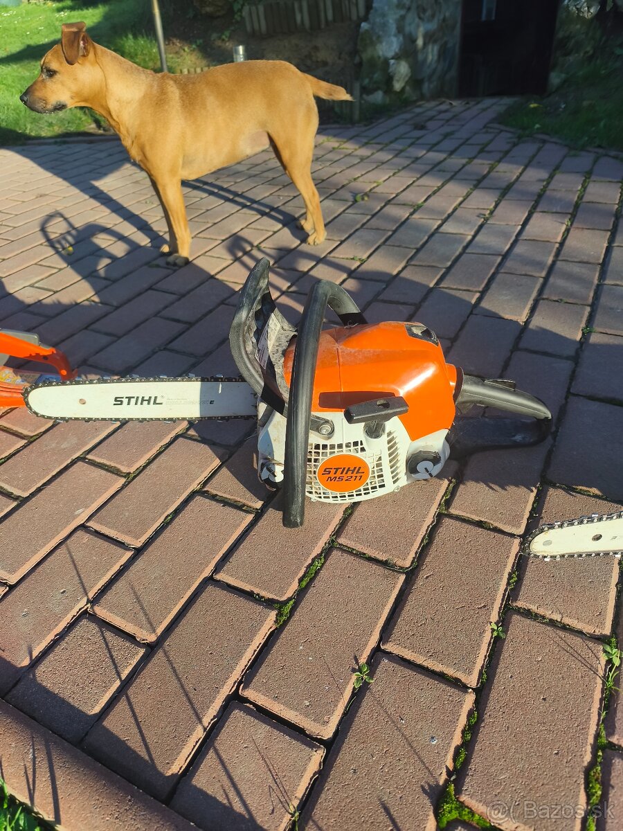 Predám 3 kusy motorových píl Husqvarna a Stihl - 3