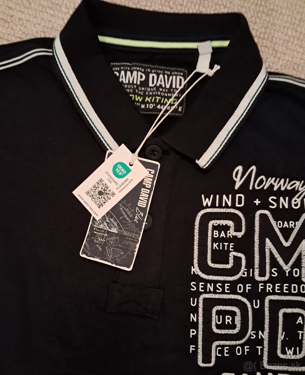 Pánske tričko s dlhým rukávom Camp David - 3