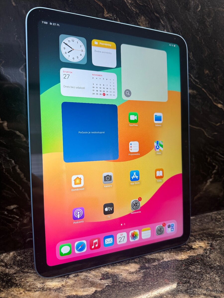 Nový zabalený Apple iPad 10.Gen 10.9”64gb Wifi Blue v záruke - 3