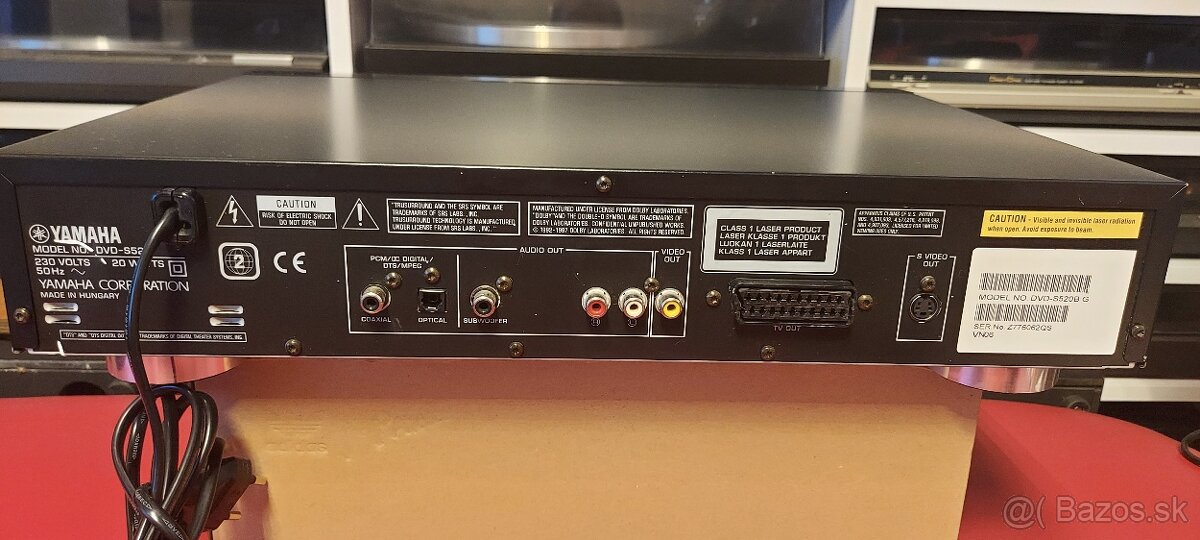 Predám DVD prehrávač Pioneer a Yamaha - 3