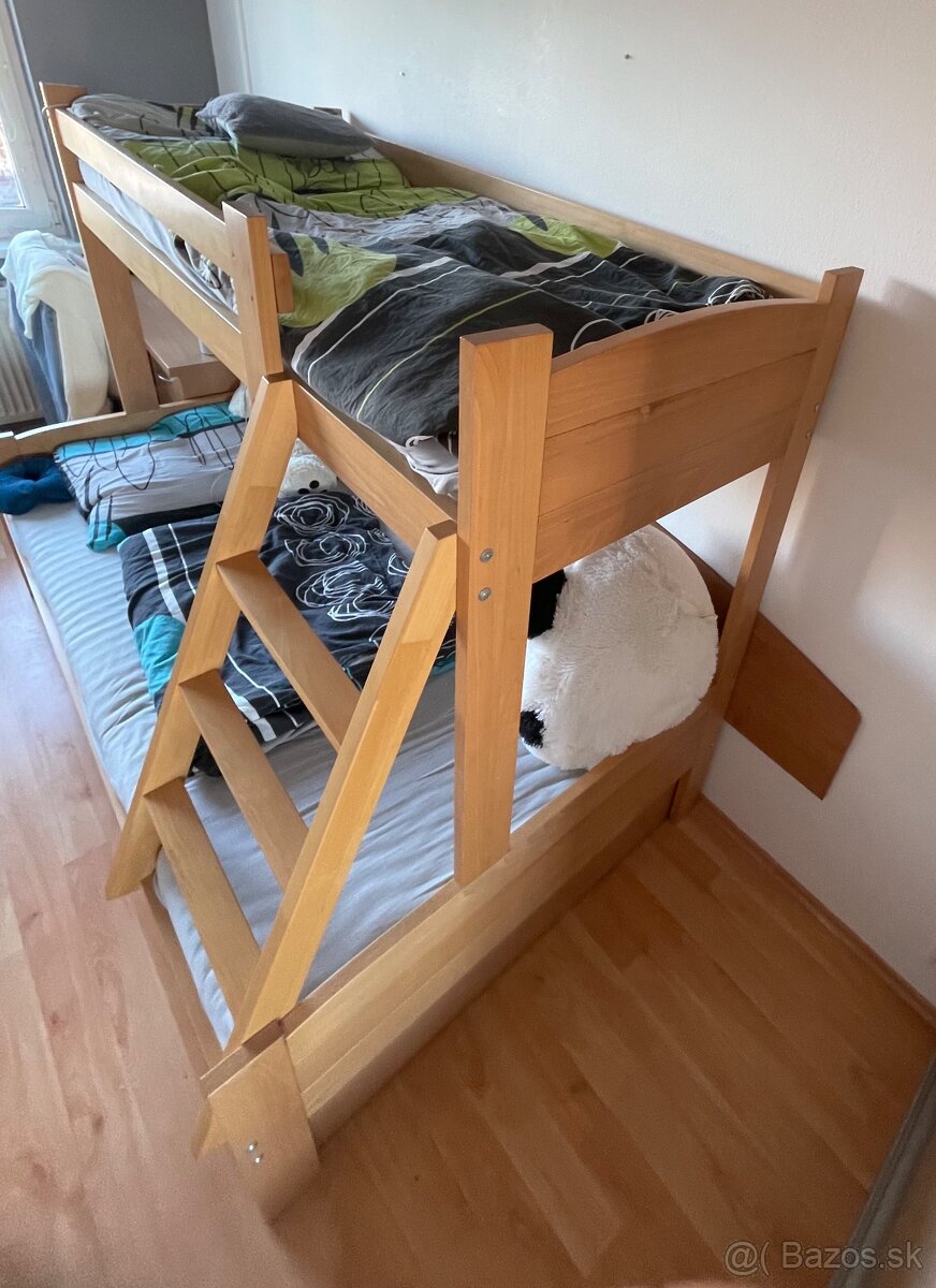 Poschodová posteľ z masívu - 3
