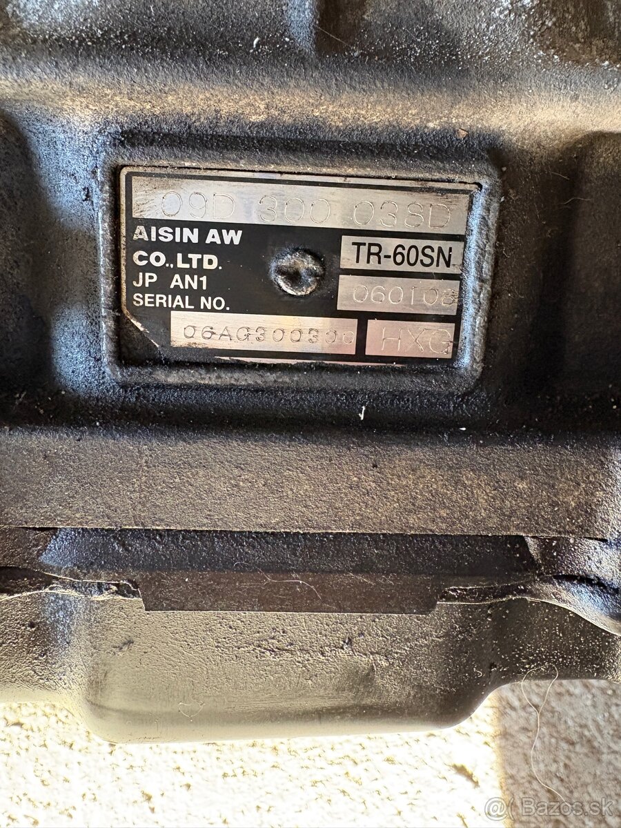 Automatická prevodovka VW Touareg 2007 - 3