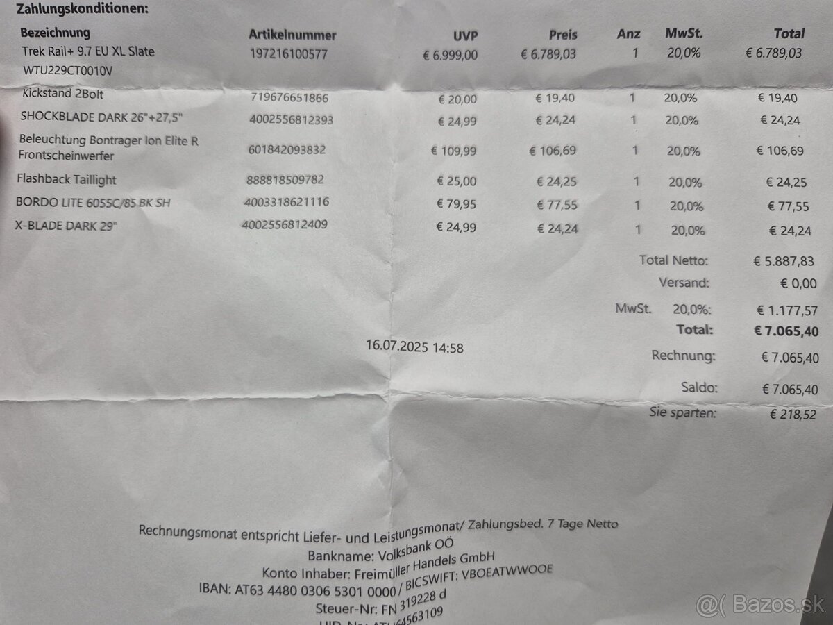 Ebike Trek Rail + 9.7 2025 Carbon - 3