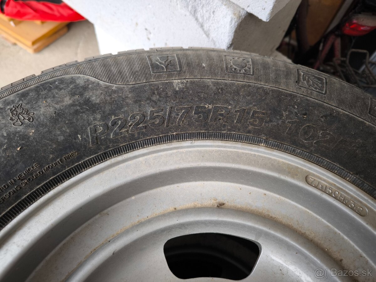 Pneumatiky - komplety 225/75 R15 - 3