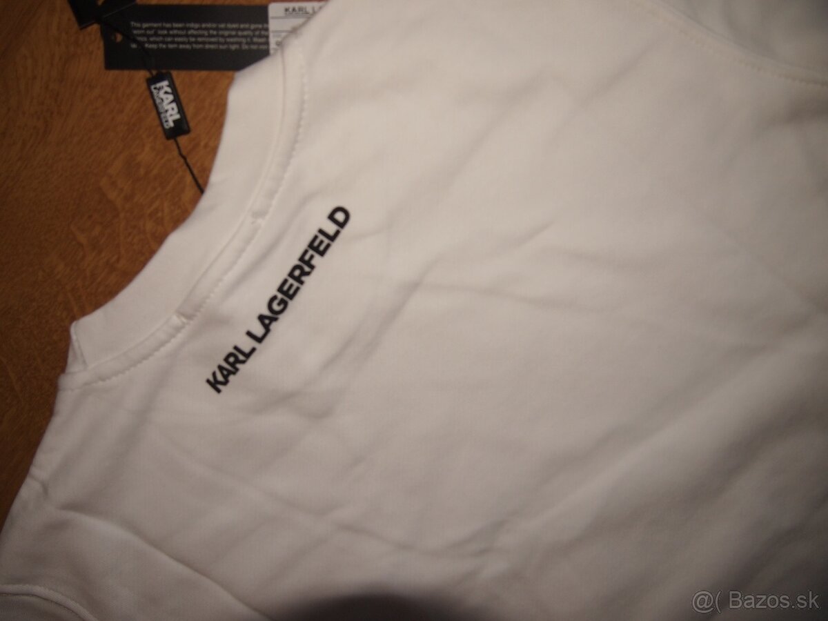 Karl Lagerfeld dámska biela mikina - 3
