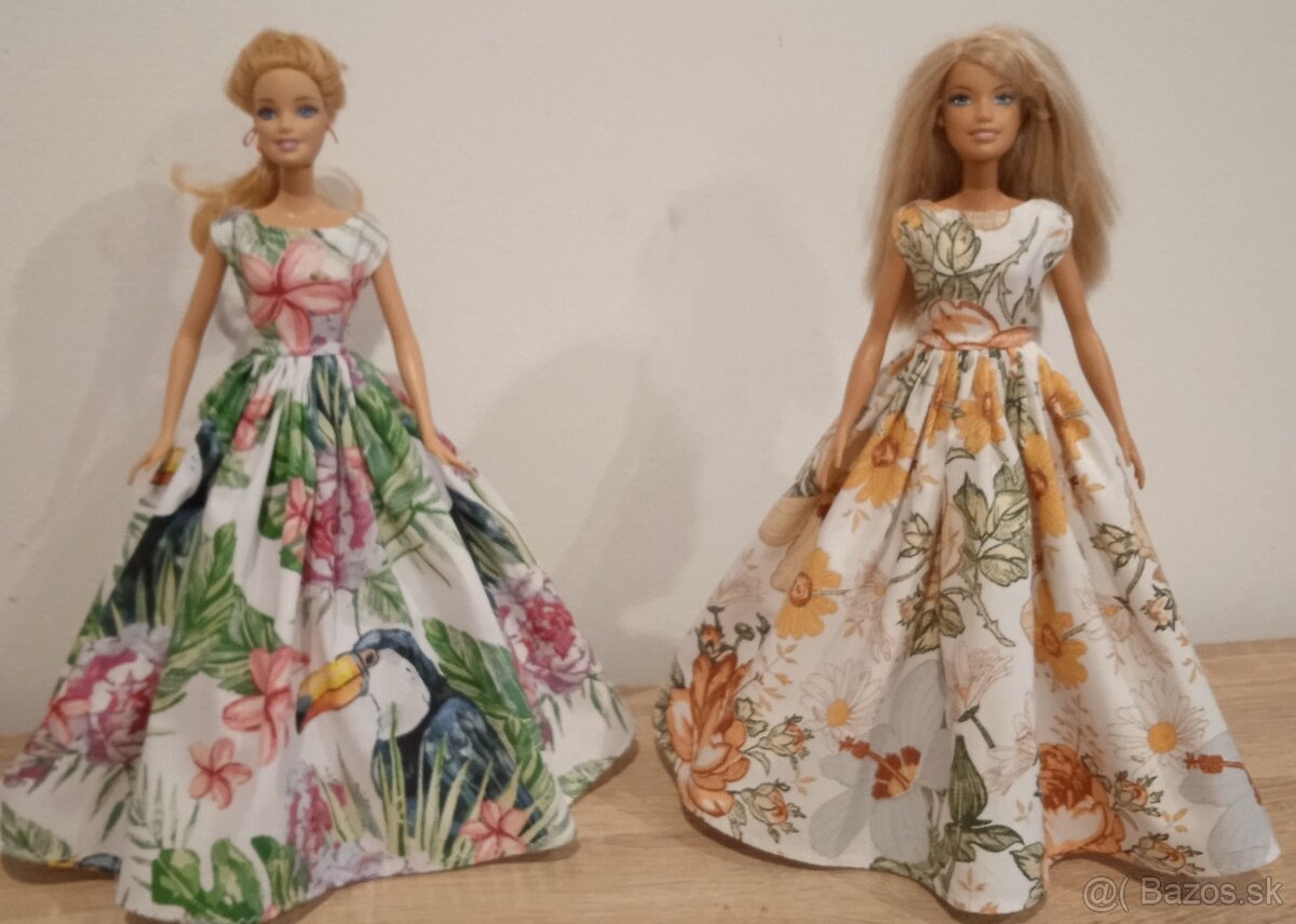 Barbie-dlhe šaty pre Barbie - 3