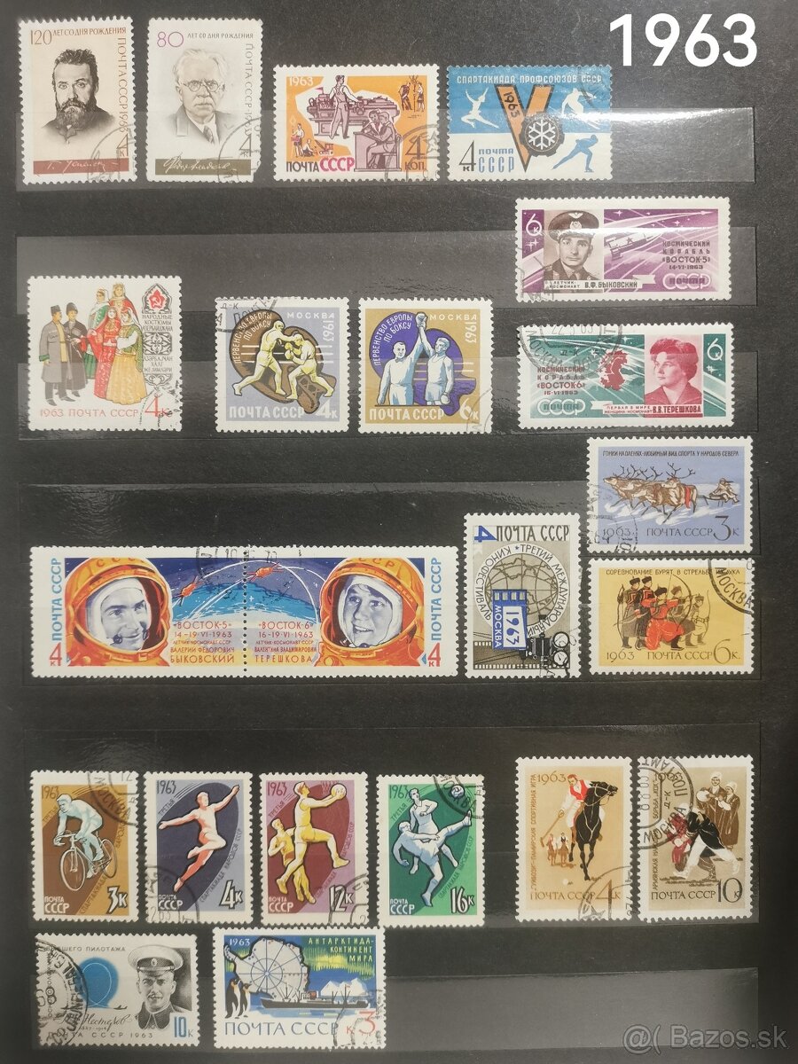 Predám poštové známky ZSSR - REZERVOVANÉ - 3