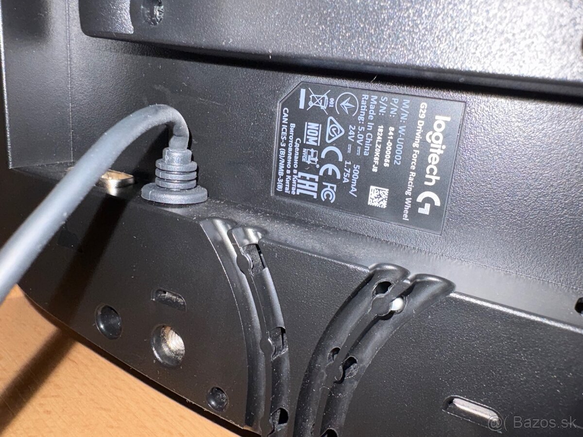 Predám herný volant Logitech G29 Playstation - 3