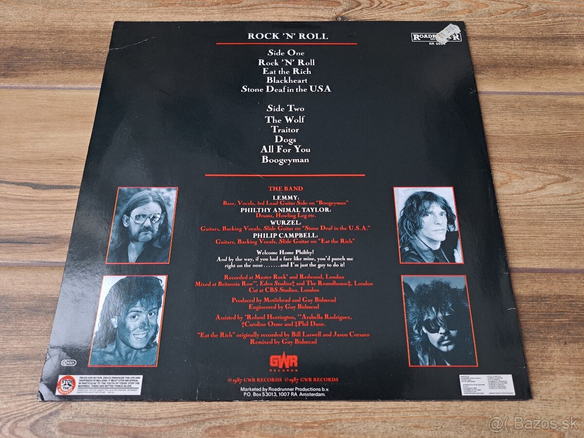 Lp MOTORHEAD - Rock 'n' Roll. - 3