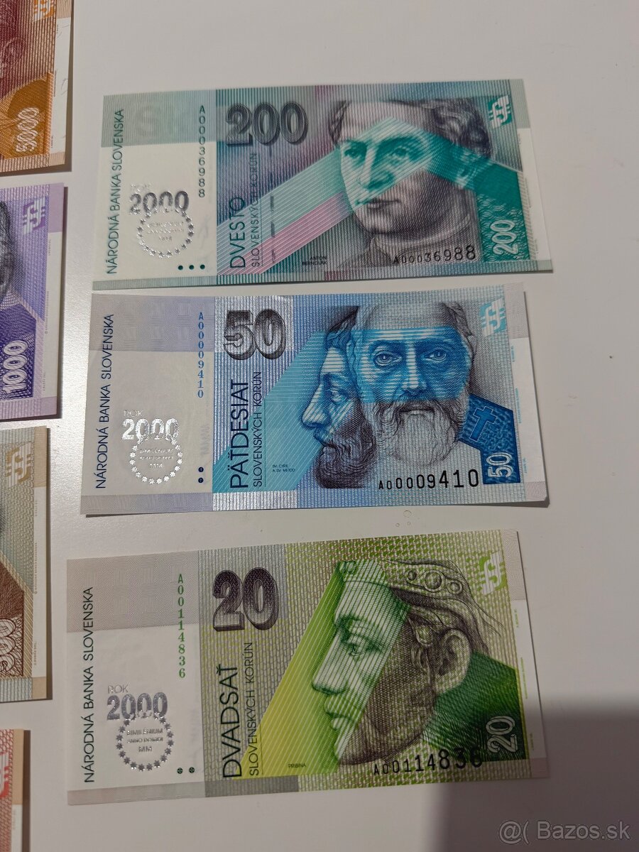 Bimilenium sada slovenských bankoviek - 3
