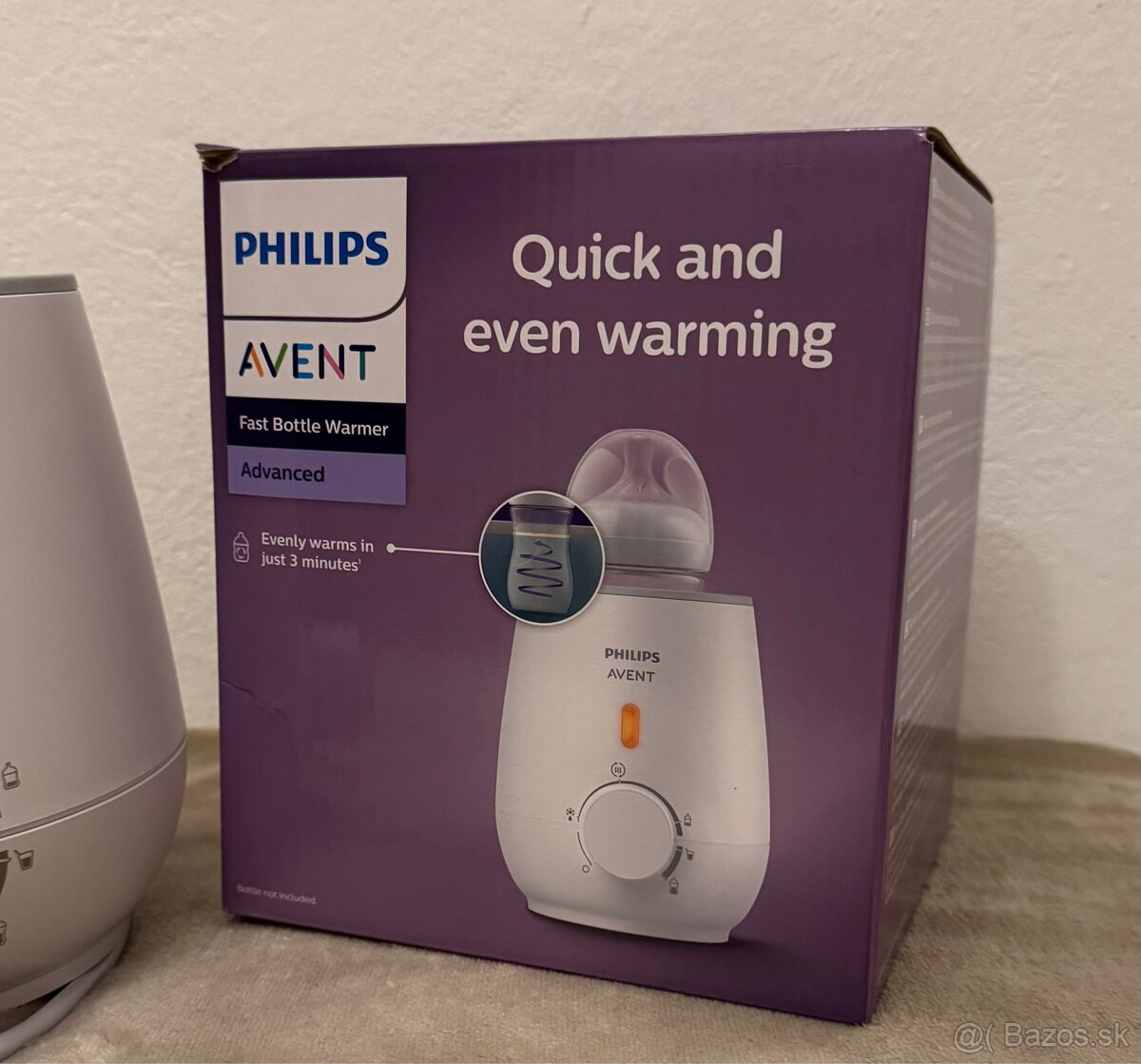 Rýchly ohrievač fliaš Philips Avent Advanced - 3