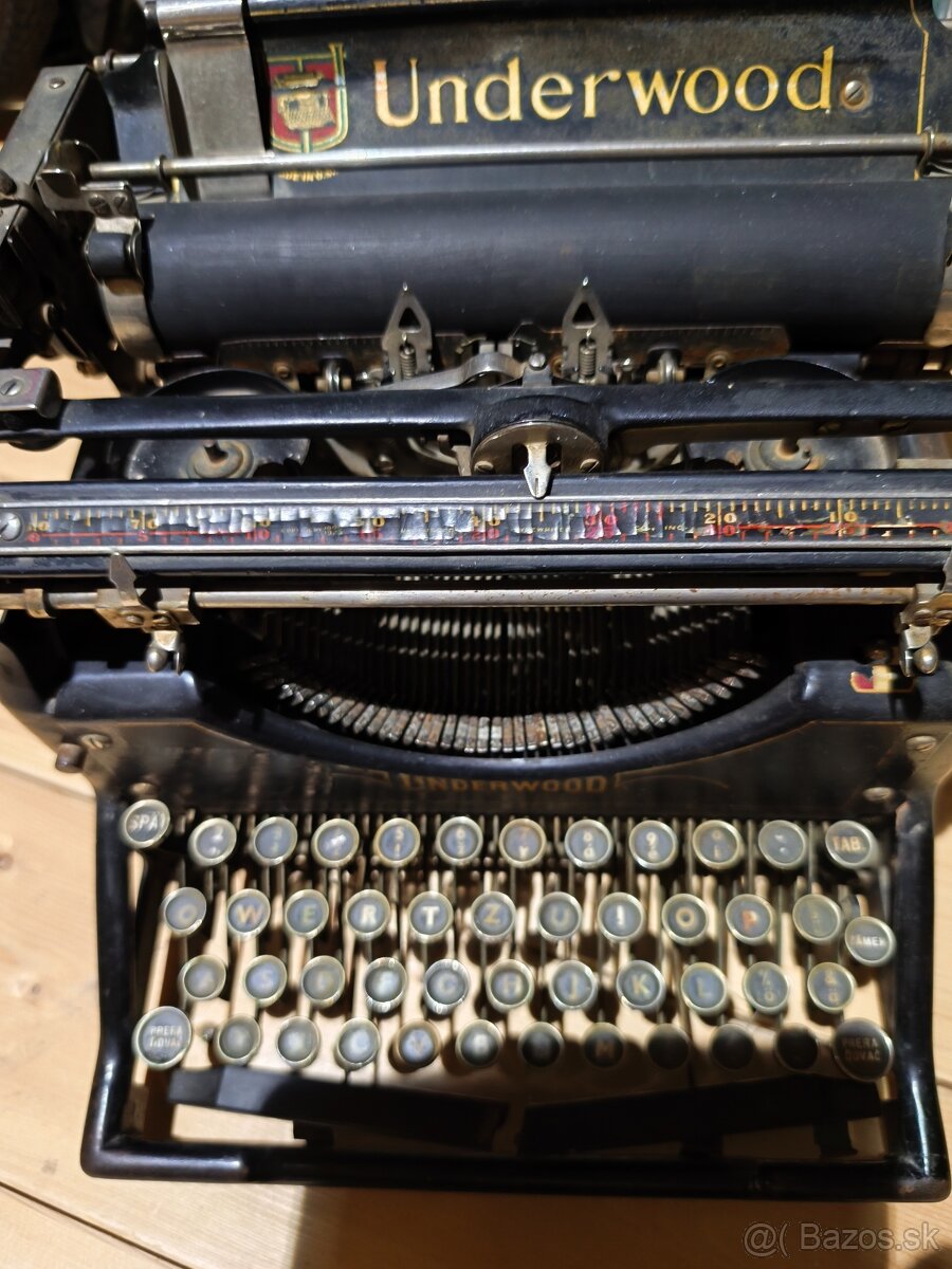 Písací stroj Underwood - 3