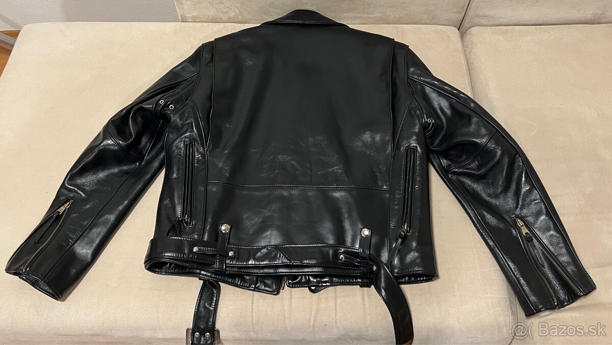 Kožená bunda - Legendary black stallion - 3