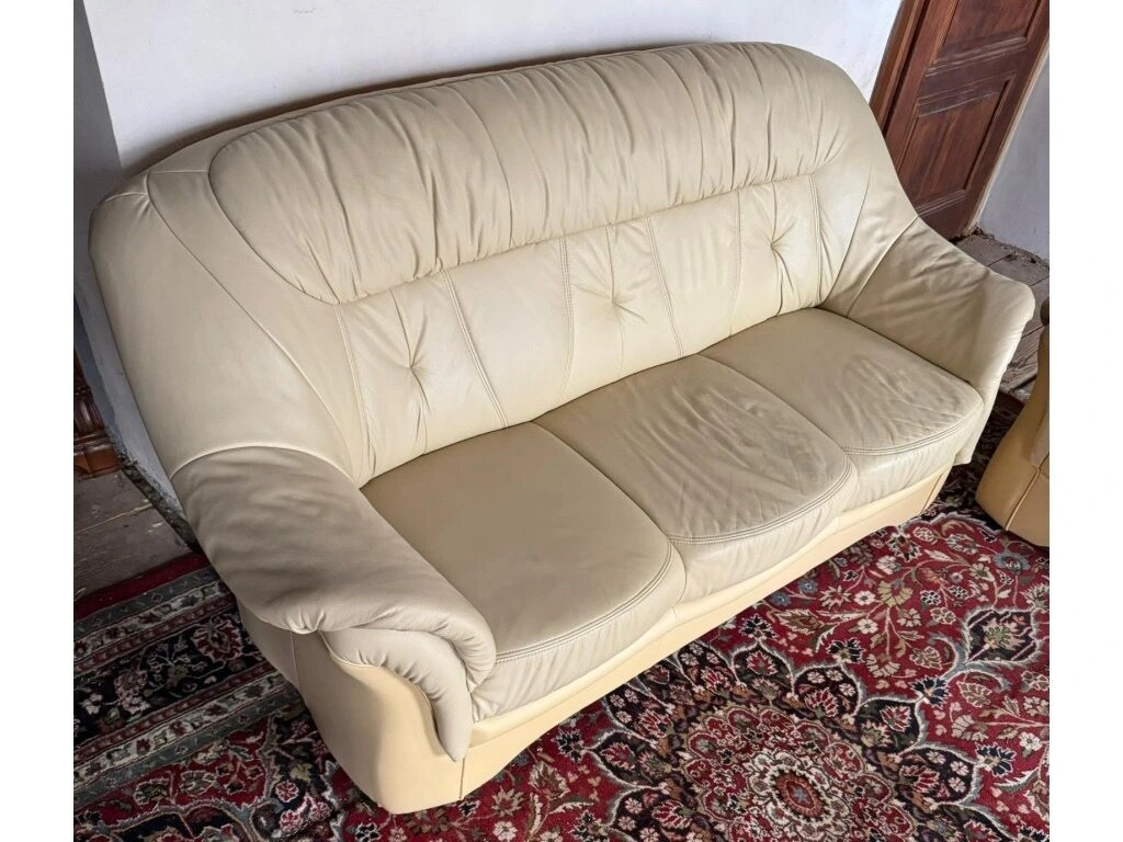 Luxusní kožená sedací souprava 3+2, 3218 - 3