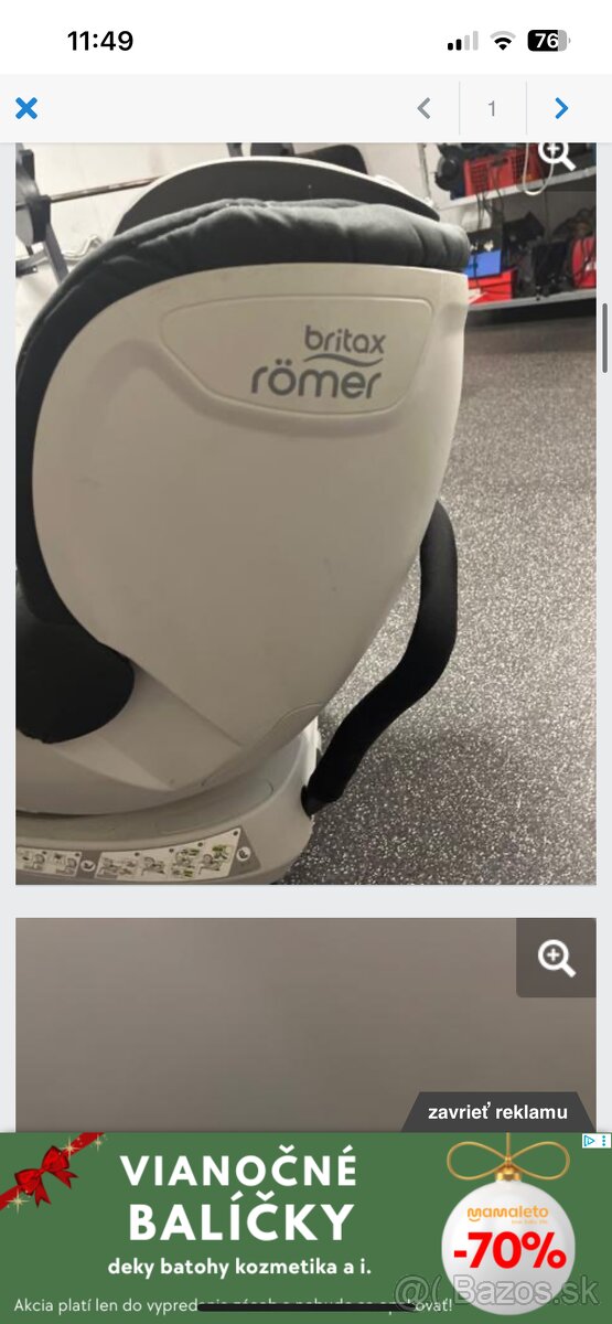 Autosedacka britax - 3
