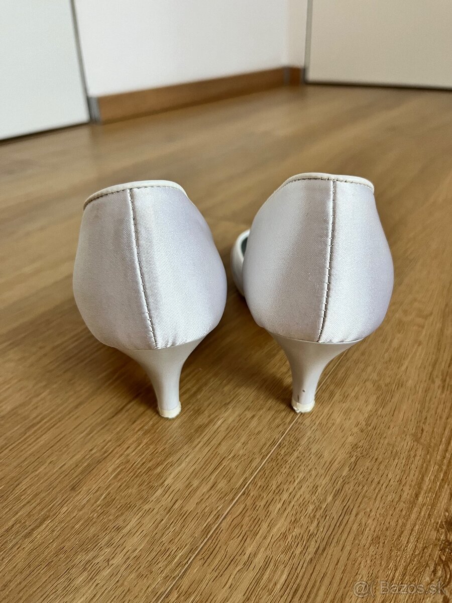 Svadobné lodičky, veľ.37 - 3