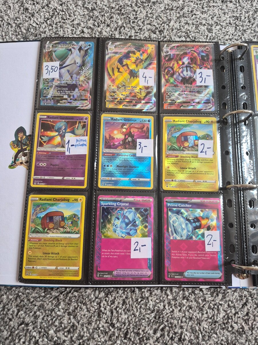 Predám pokémon karty - 3