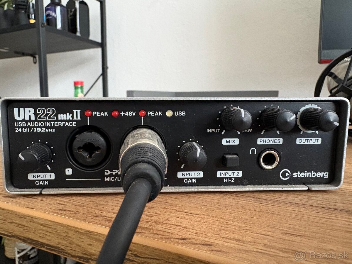 Predám štúdiový mikrofón + zvuková karta - 3