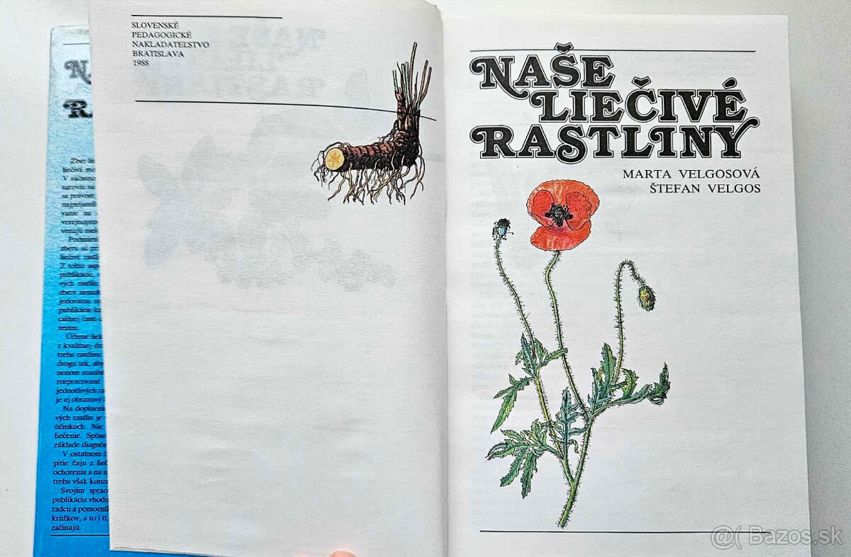 kniha 'Naše liečivé rastliny' - 3
