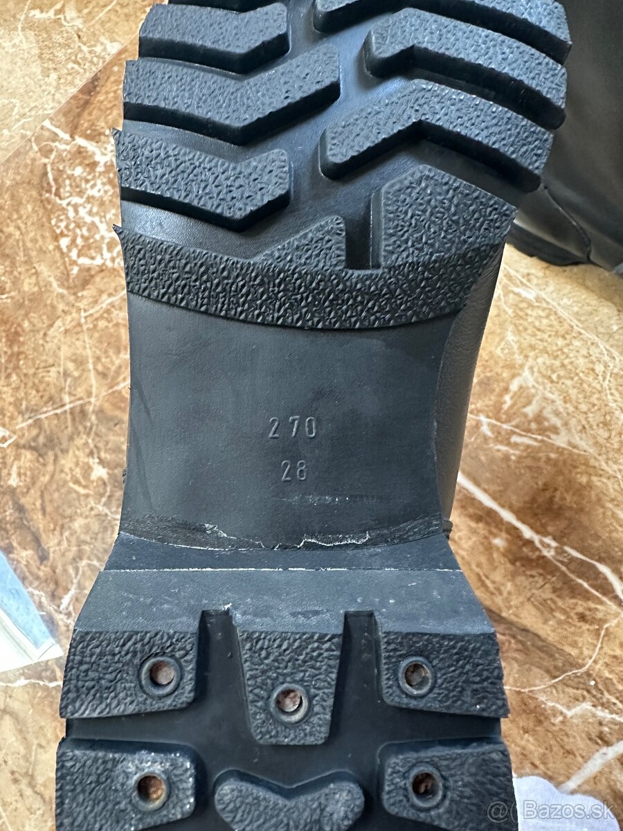 Vojenské kanady vz.90, vojenská obuv - 3