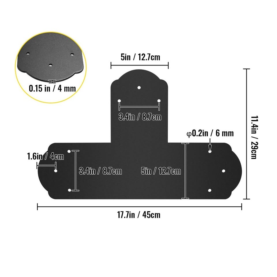 Dekorativní spojovací T-úhelníky (set 8 ks) - 3