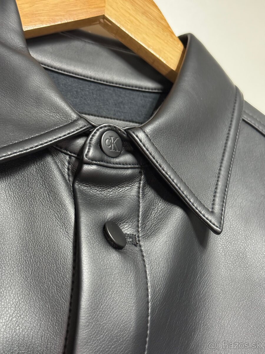 Calvin Klein kožená bunda - 3