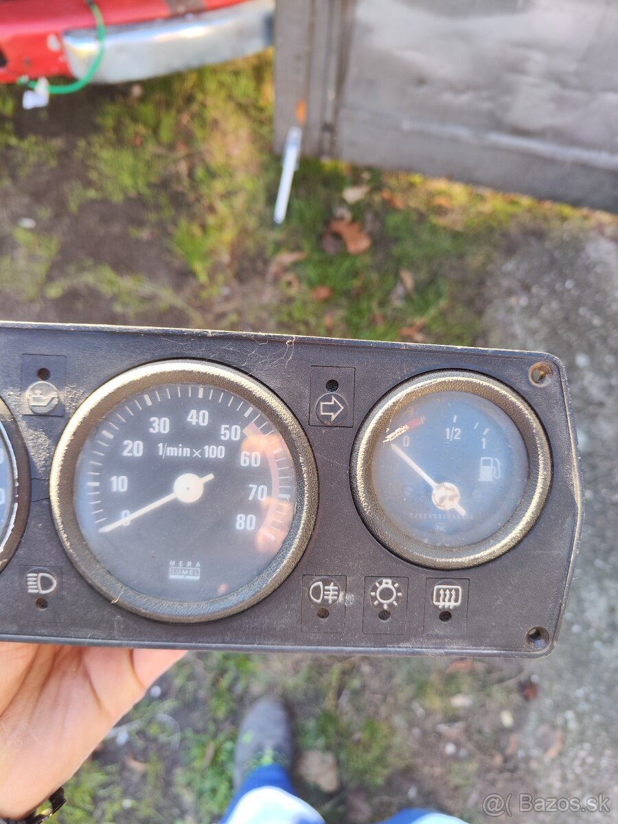 Tachometer škoda s otáčkomerom - 3