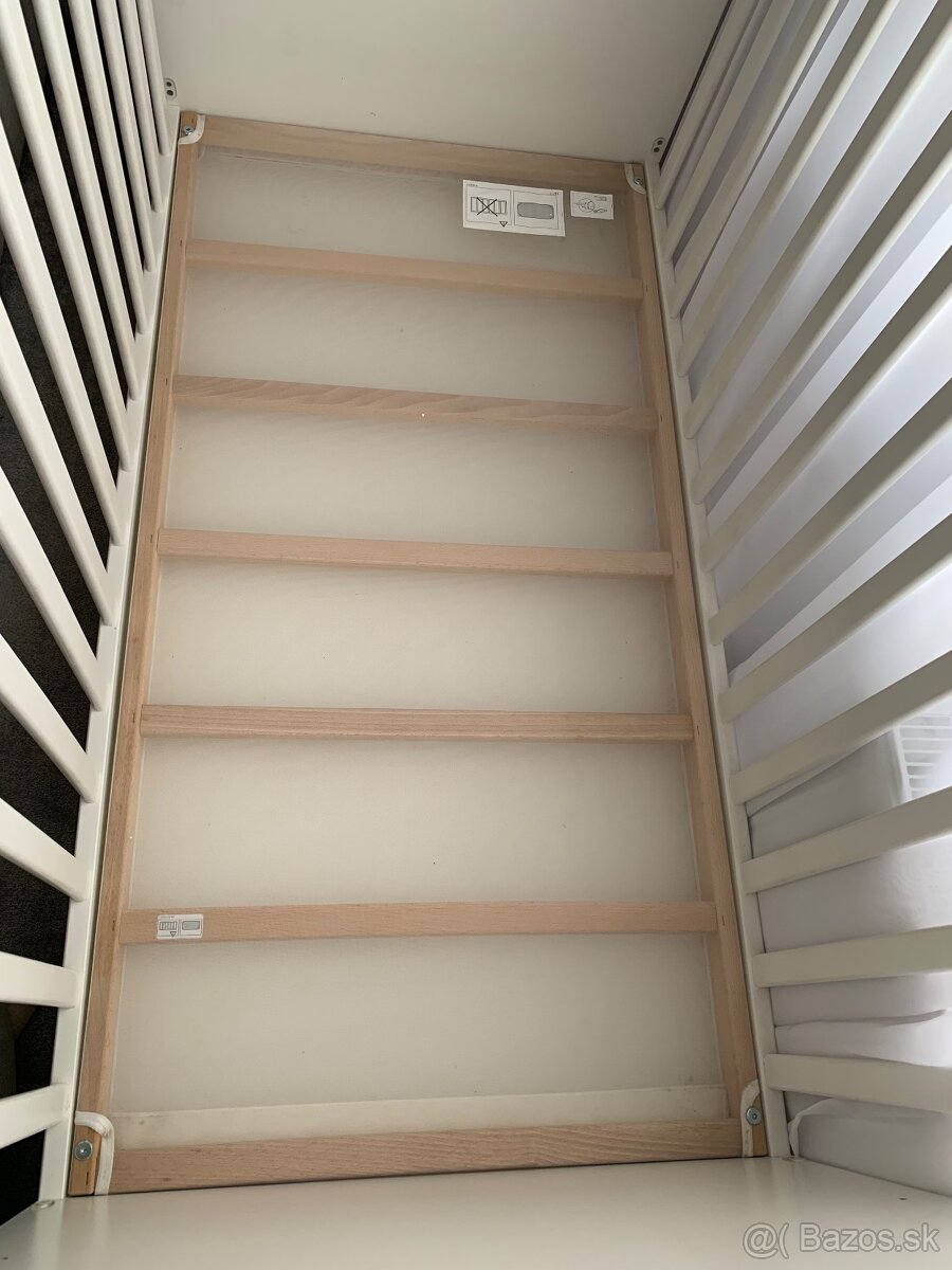 Postieľka Ikea stuva aj s matracom - 3
