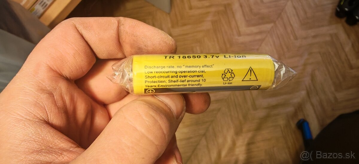 Nabijacie baterie TR18650 - 3